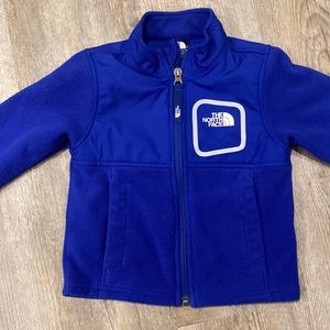 North face blue fleece size 2T